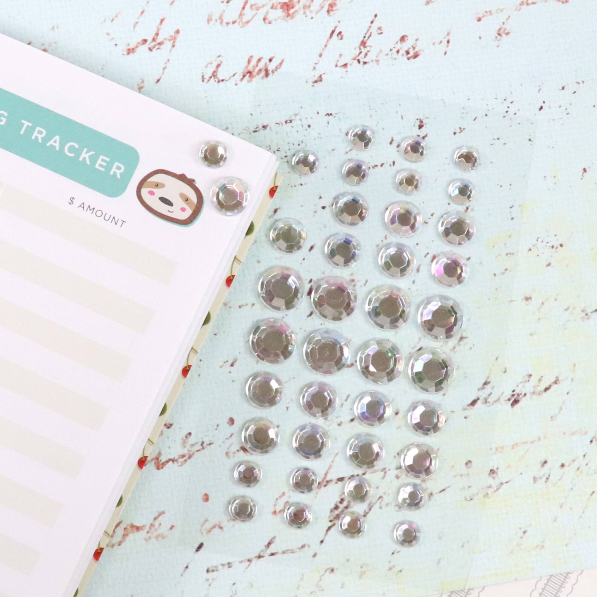 Assorted Acrylic Rhinestone Stickers